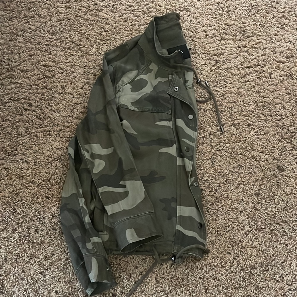 Rails Army Print Utility Jacket - image 6